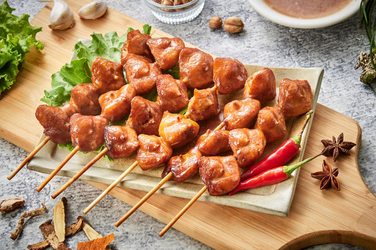 煙燻甘蔗雞尾椎